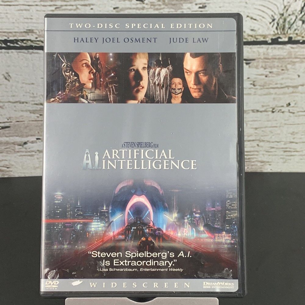 A.I. - Artificial Intelligence (Widescreen Two-Disc Special Edition) (DVD, 2001)